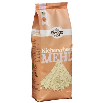 Faina de naut fara gluten Bauckhof, 500g Faina de naut fara gluten Bauckhof, 500g