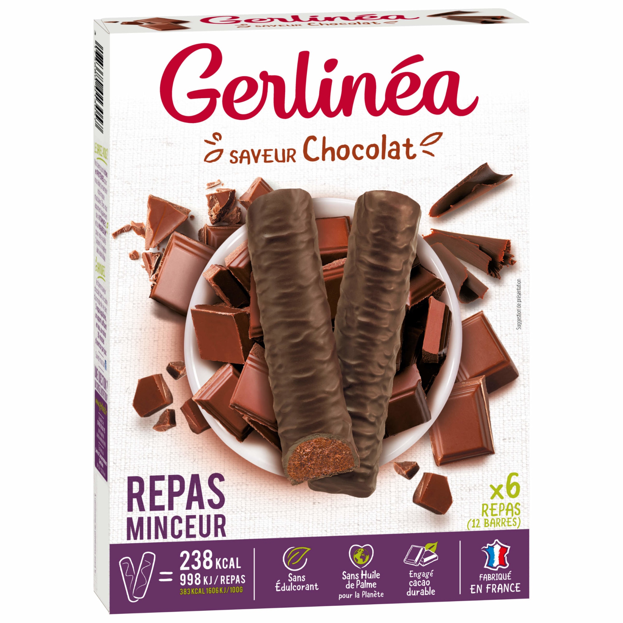 Repas minceur au chocolat 236 ml Gerlinea