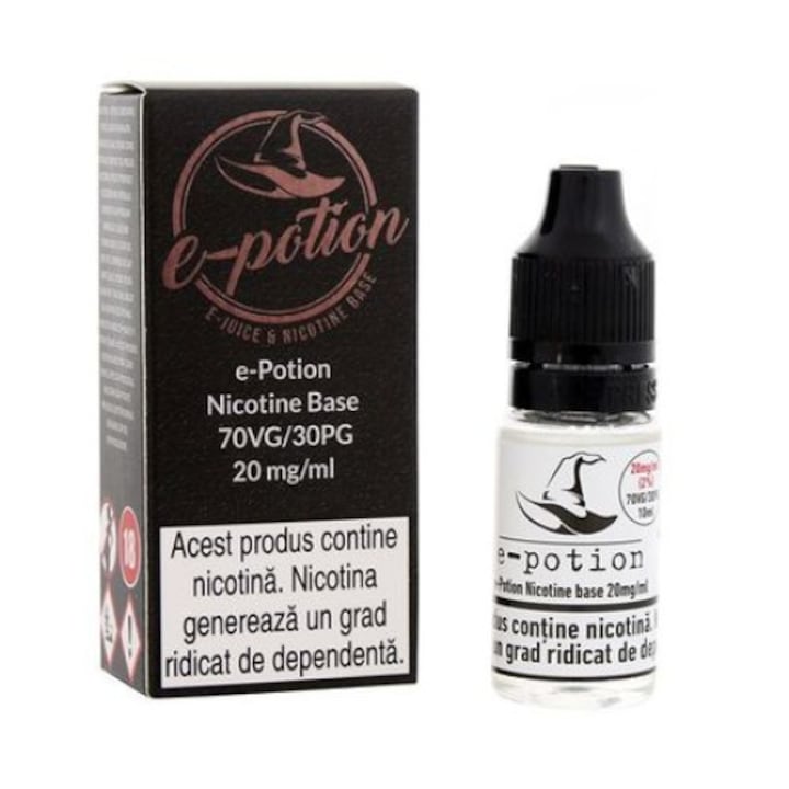 Lichid Tigara Electronica Shot Nicotina e-Potion - 20 mg/ml