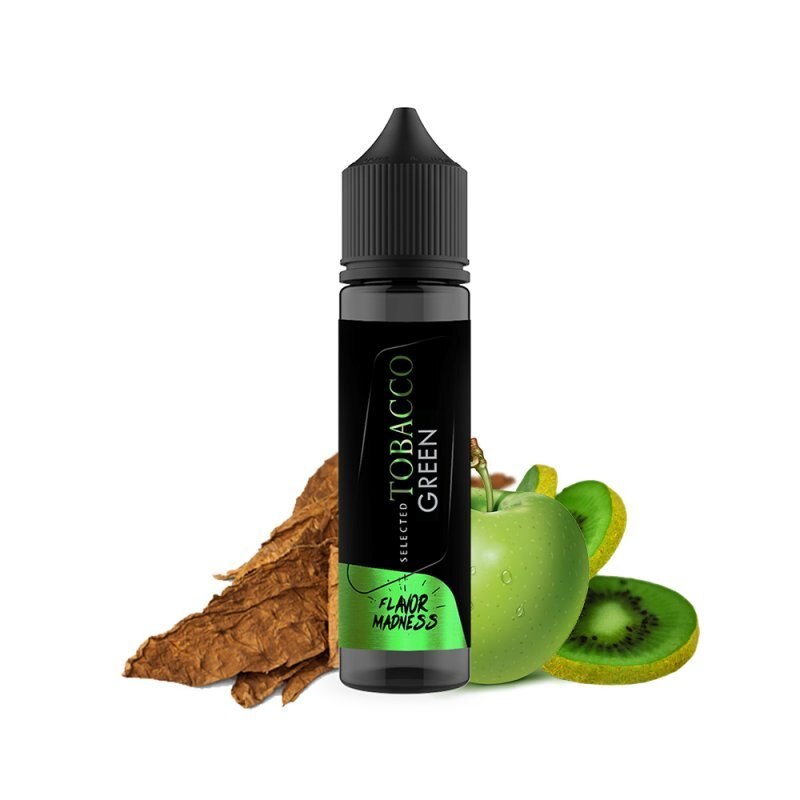Lichid Tigara Electronica Flavor Madness - Tobacco Green ,30ml ,0mg/ml