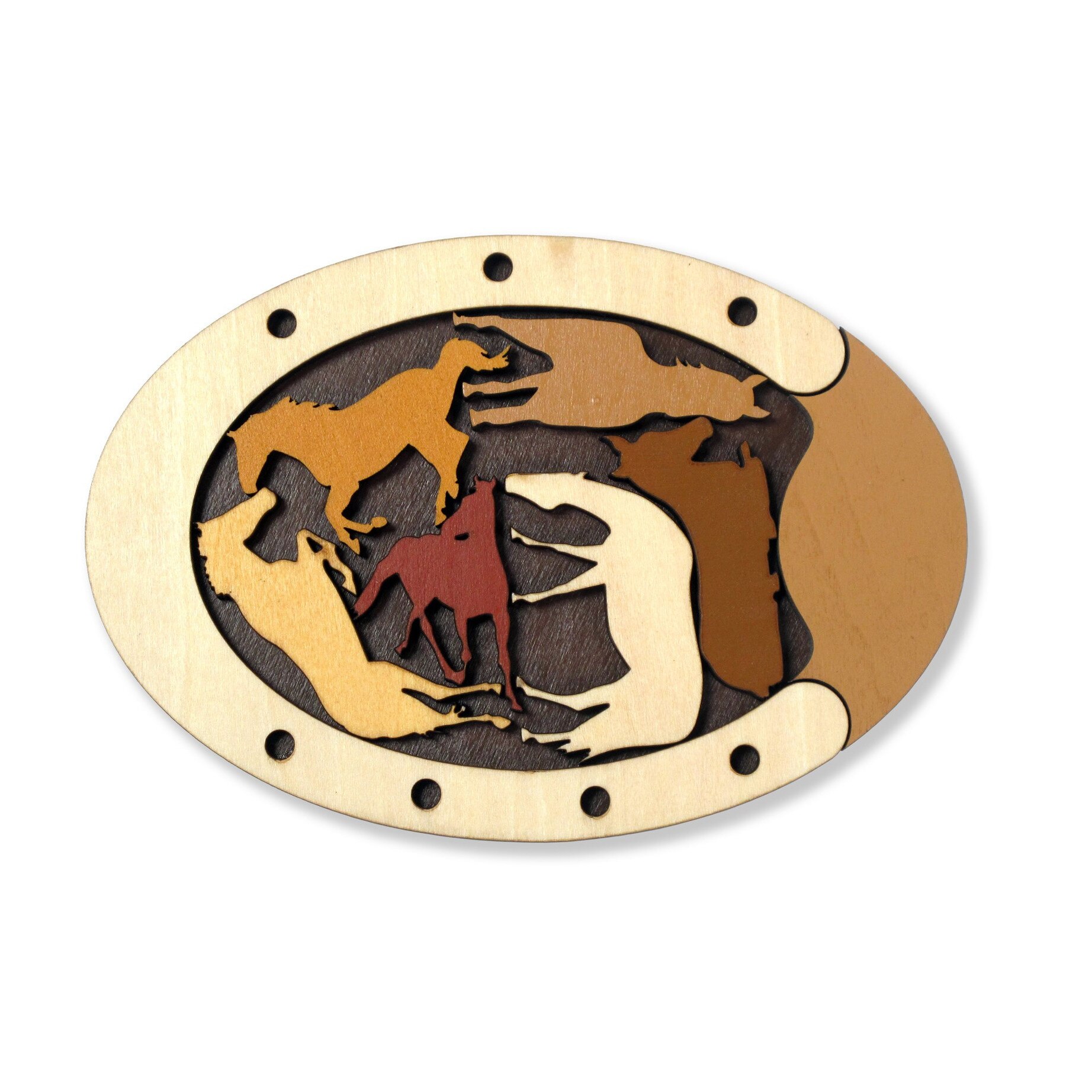 Joc de inteligenta, Recent Toys, Constantin Animal Puzzle Wild Horses