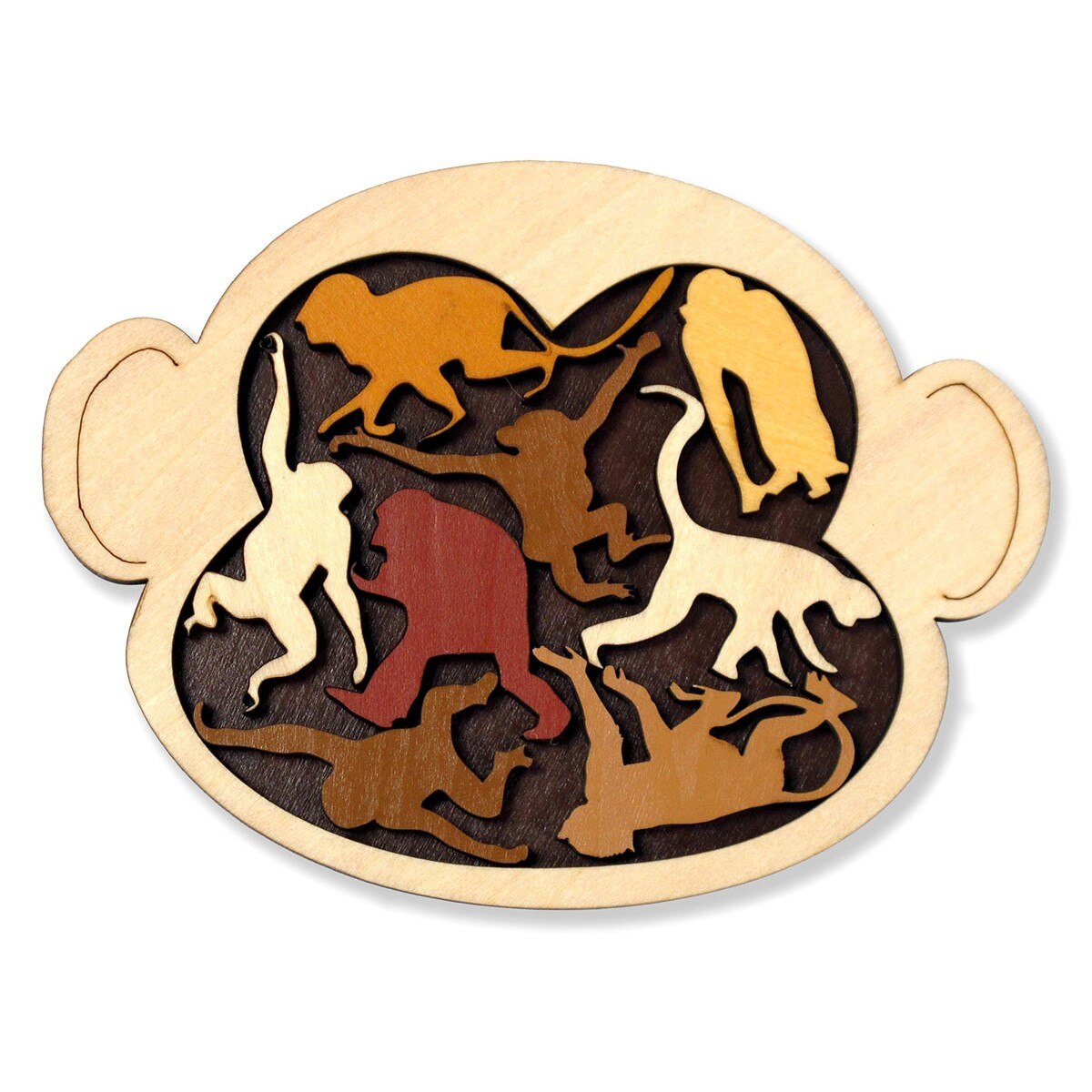 Joc de inteligenta, Recent Toys, Constantin Animal Puzzle Monkey Madness