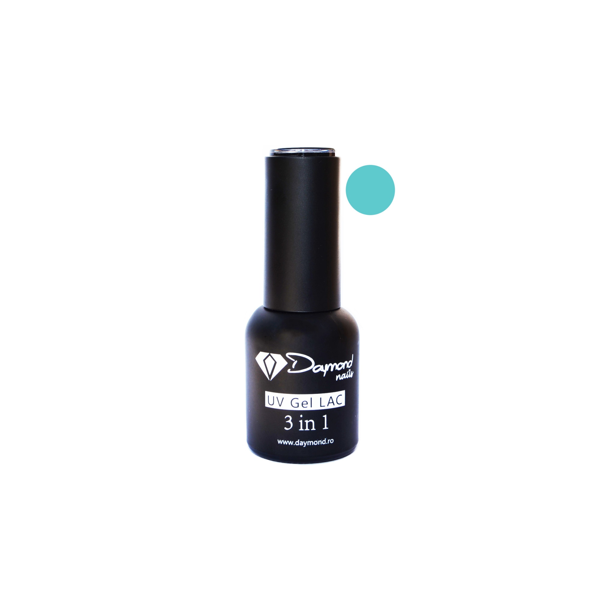 Oja Semipermanenta 3in1 Daymond Nails 60 Verde turcoaz 10 ml