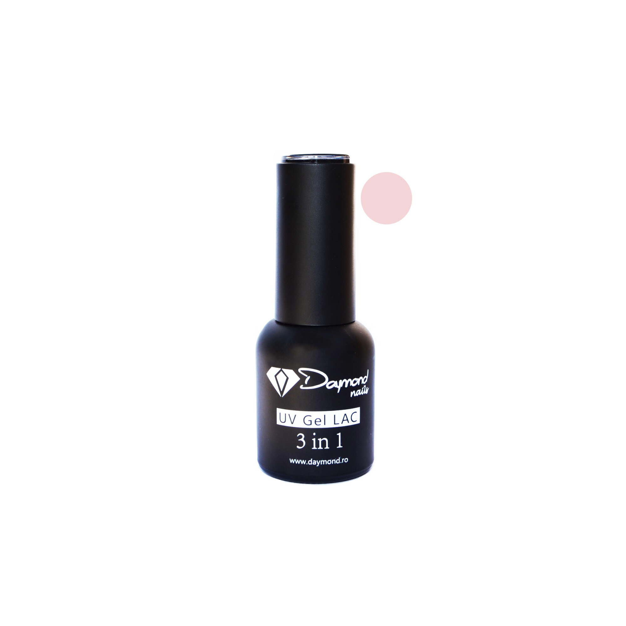 Oja Semipermanenta, 3in1, Daymond Nails, 09 Natural, 10 ml
