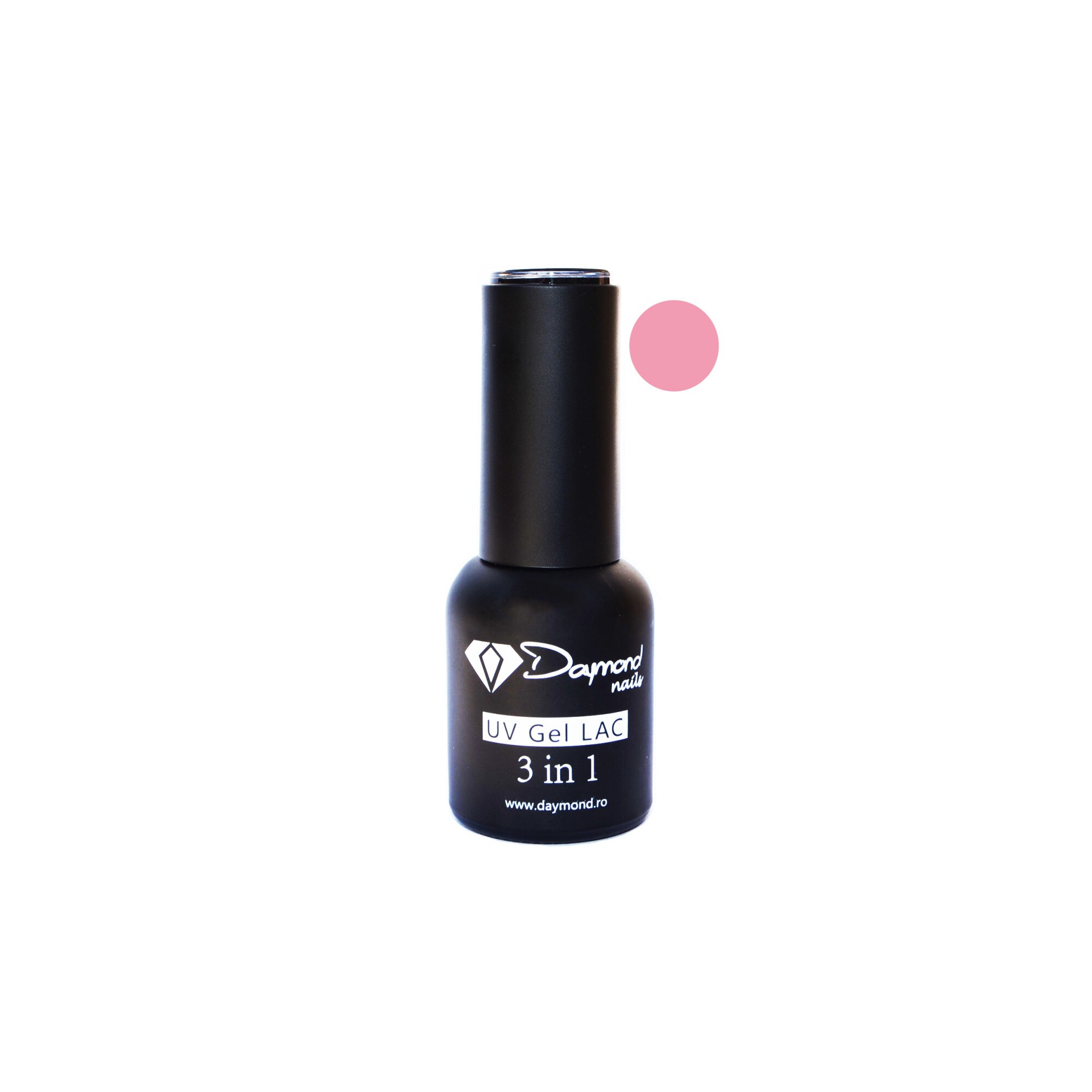 Oja Semipermanenta, 3in1, Daymond Nails, 15 Natural, 10 ml