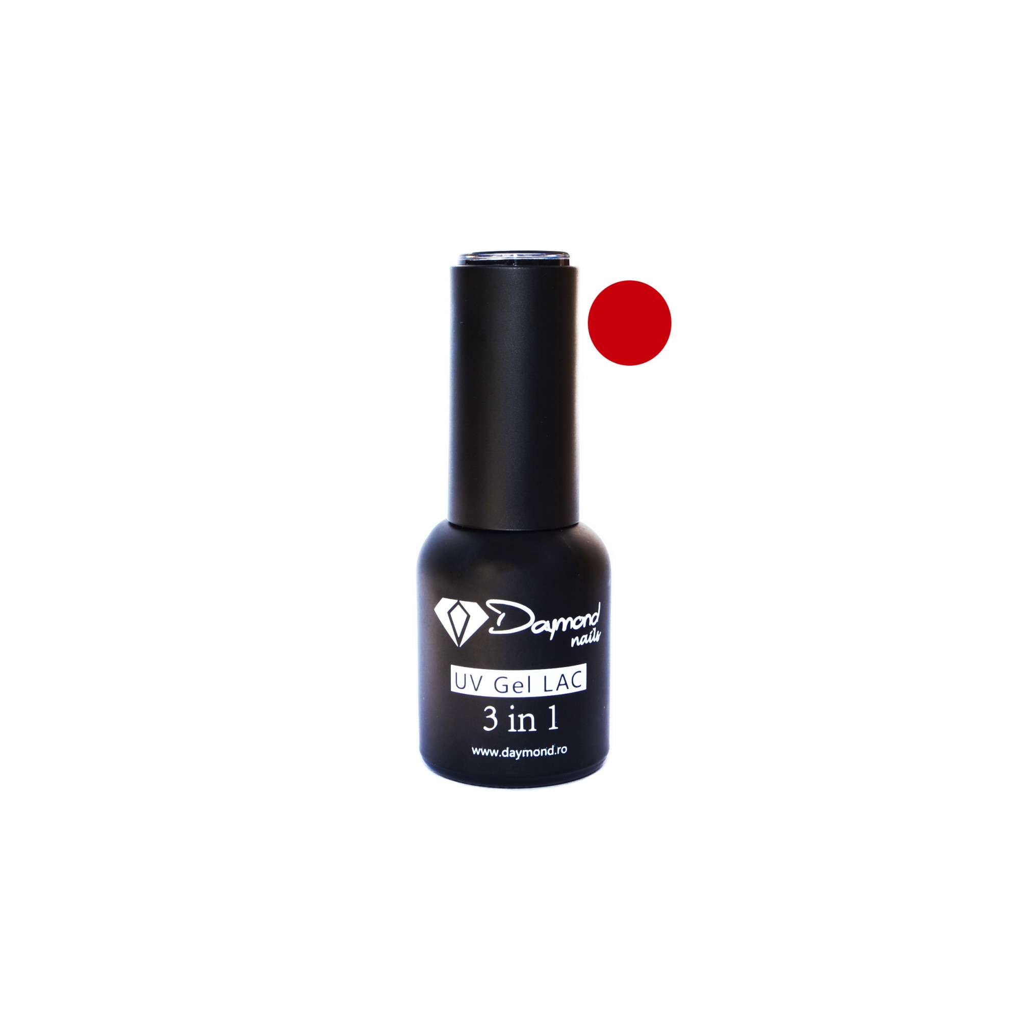 Oja Semipermanenta, 3in1, Daymond Nails, 29 Rosu, 10 ml