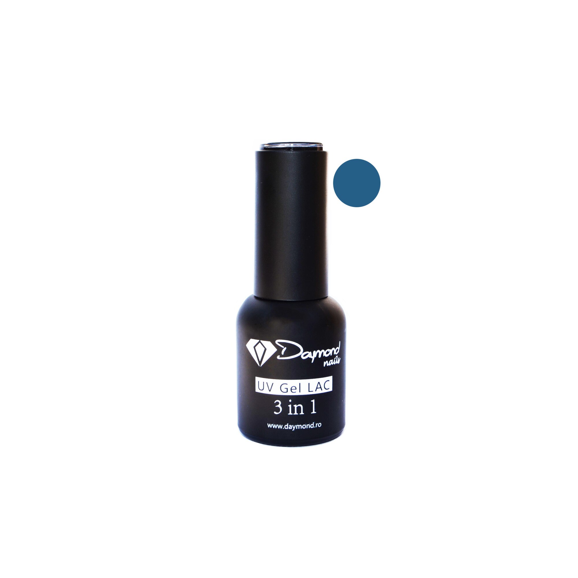 Oja Semipermanenta, Daymond Nails, 72 Albastru marin, 10 ml