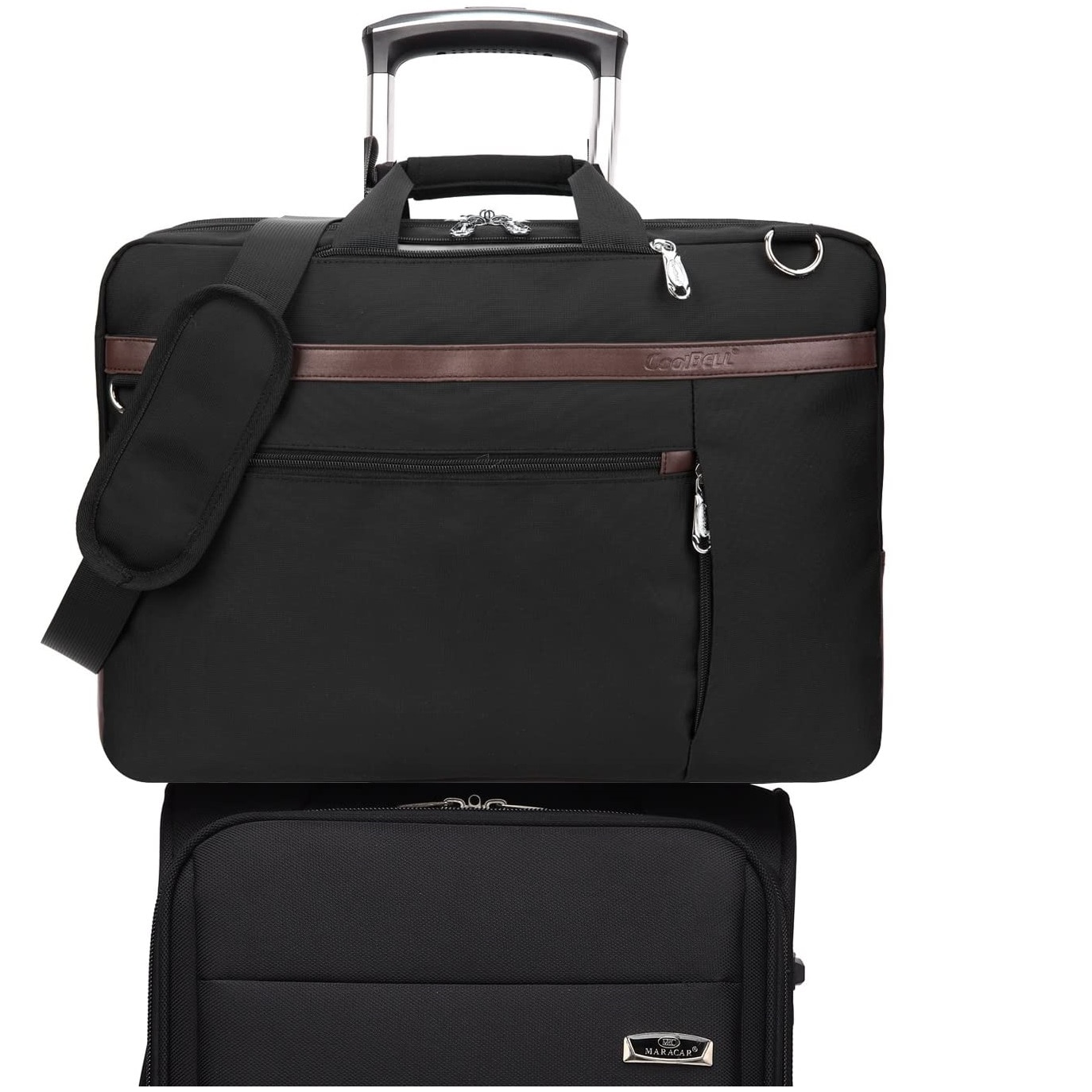 Geanta laptop CoolBELL, 17.3", Negru Maro