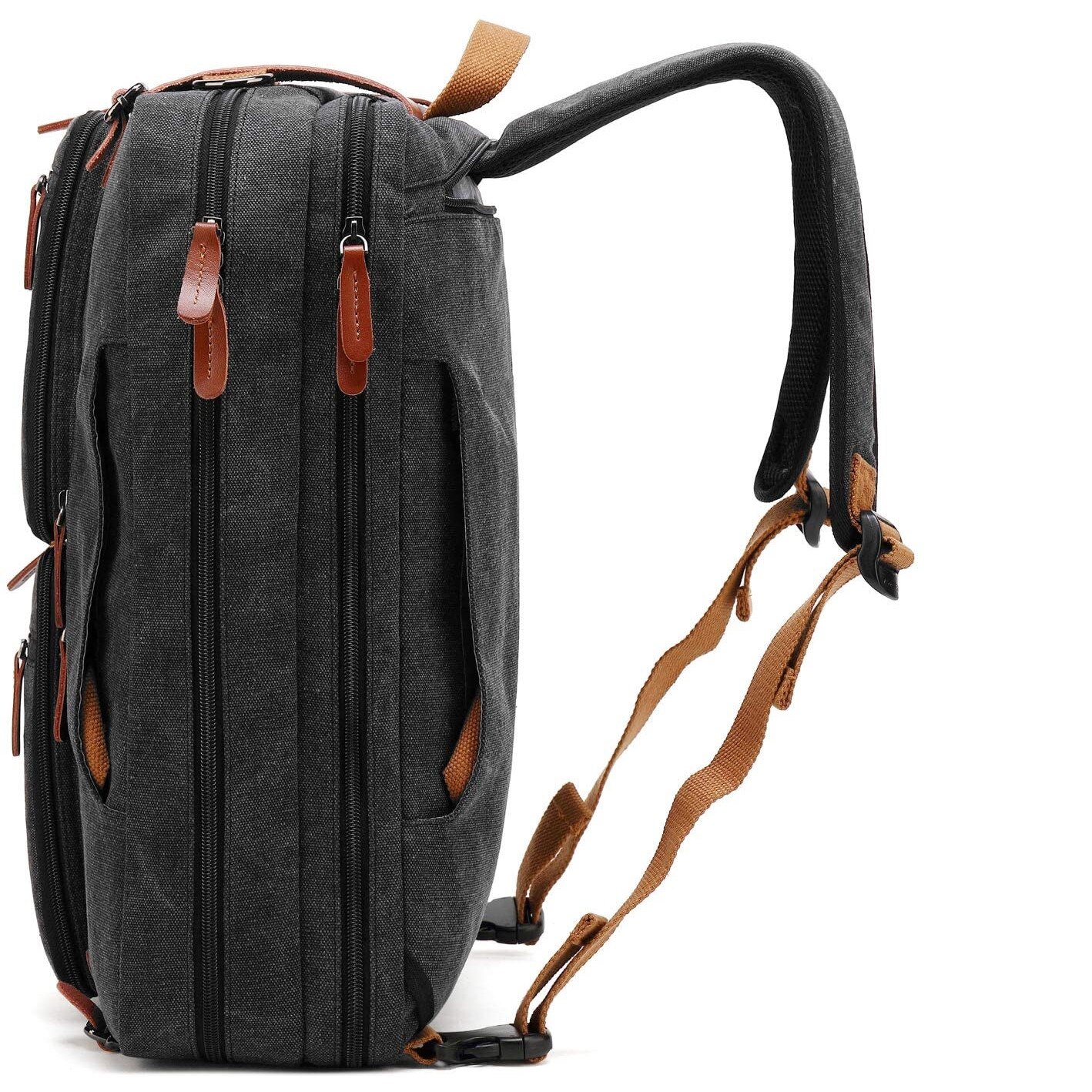 Geanta laptop CoolBELL, 17.3", Atasabil la bagaje, Negru Maro