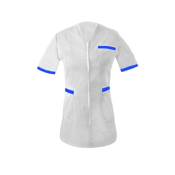 Halat medical de dama Doctor Wellness Alb-Albastru 50 (L) Halat medical de dama Doctor Wellness Alb-Albastru 50 (L)