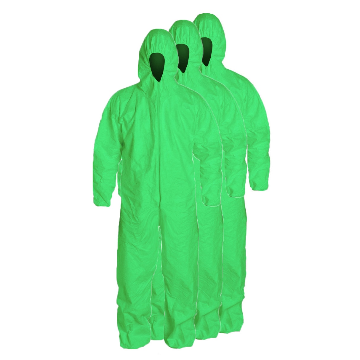 Set 3 Combinezoane de unica folosinta marimea 2XL, Verde