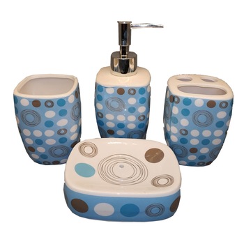 Set baie ceramic, 4 piese Set baie ceramic, 4 piese