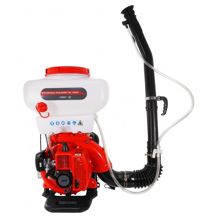 Atomizor pentru stropire pe benzina 2.9 CP 20L VERKE V90031