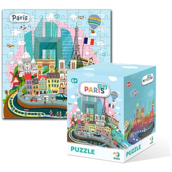 Puzzle Paris (120 piese) - Dodo Puzzle Paris (120 piese) - Dodo