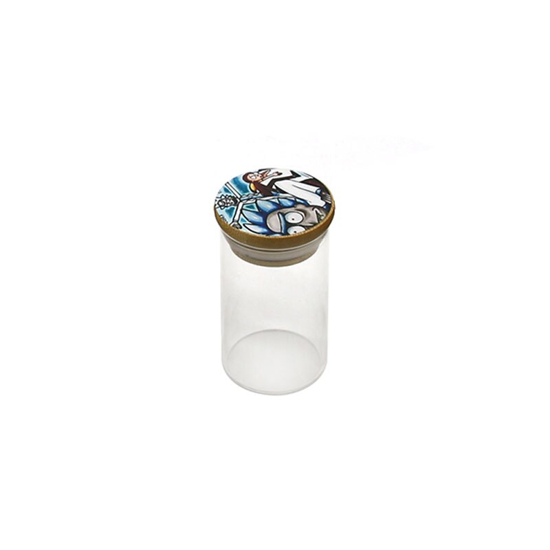 Recipient depozitare Rick & Morty V5, din sticla, ermetic