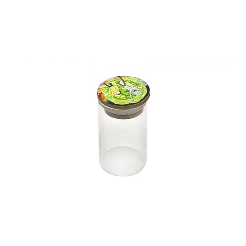 Recipient depozitare Rick & Morty V4, din sticla, ermetic