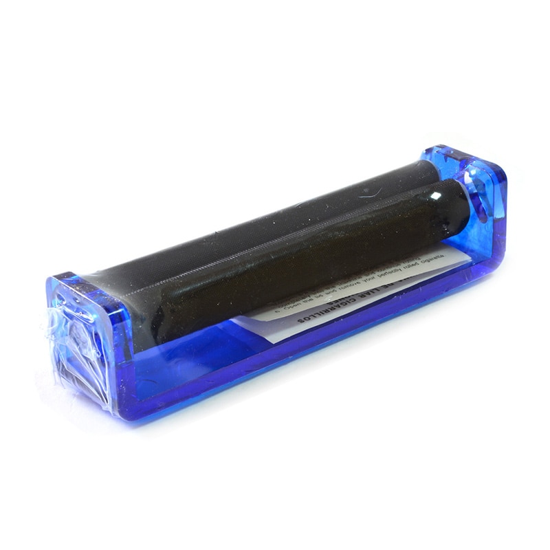 Aparat rulat tigarete Plastic Toro, Albastru, 110 mm