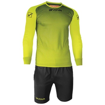 Kit portar Givova Manchester, Negru/Galben neon Kit portar Givova Manchester, Negru/Galben neon