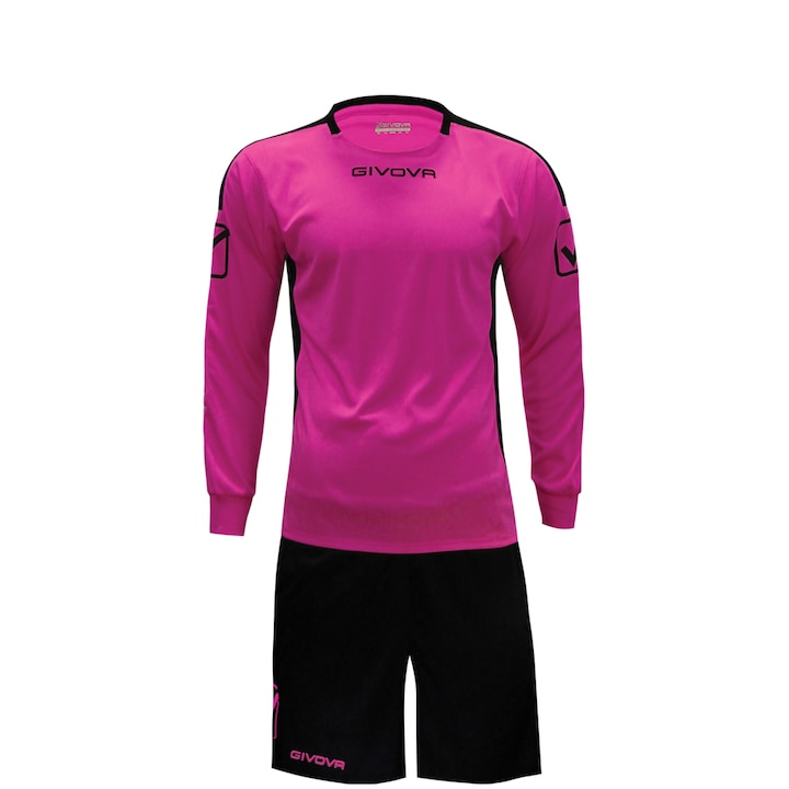 Kit portar Givova Hyguana, Negru/Roz