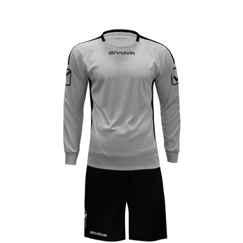 Kit portar Givova Hyguana, Gri/Negru Kit portar Givova Hyguana, Gri/Negru