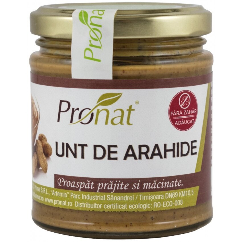 Unt de arahide, Pronat 190 g