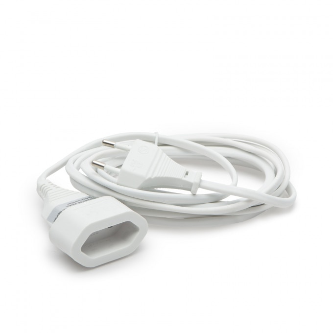 Prelungitor, protectie copii, 3m, alb