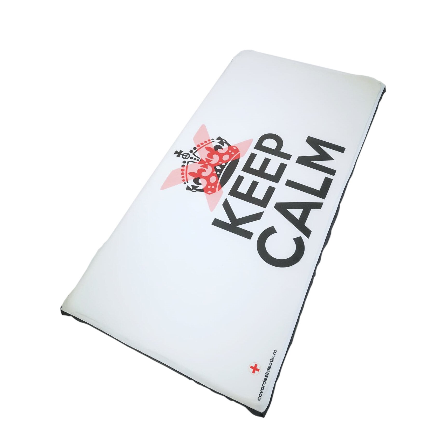 Covor dezinfectie cu husa detasabila, 100 x 50 cm, Aztec, Keep Calm