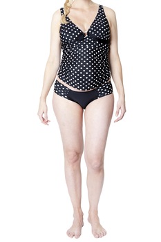 Costum de baie Petit Amour gravide, 2 piese, Negru Costum de baie Petit Amour gravide, 2 piese, Negru