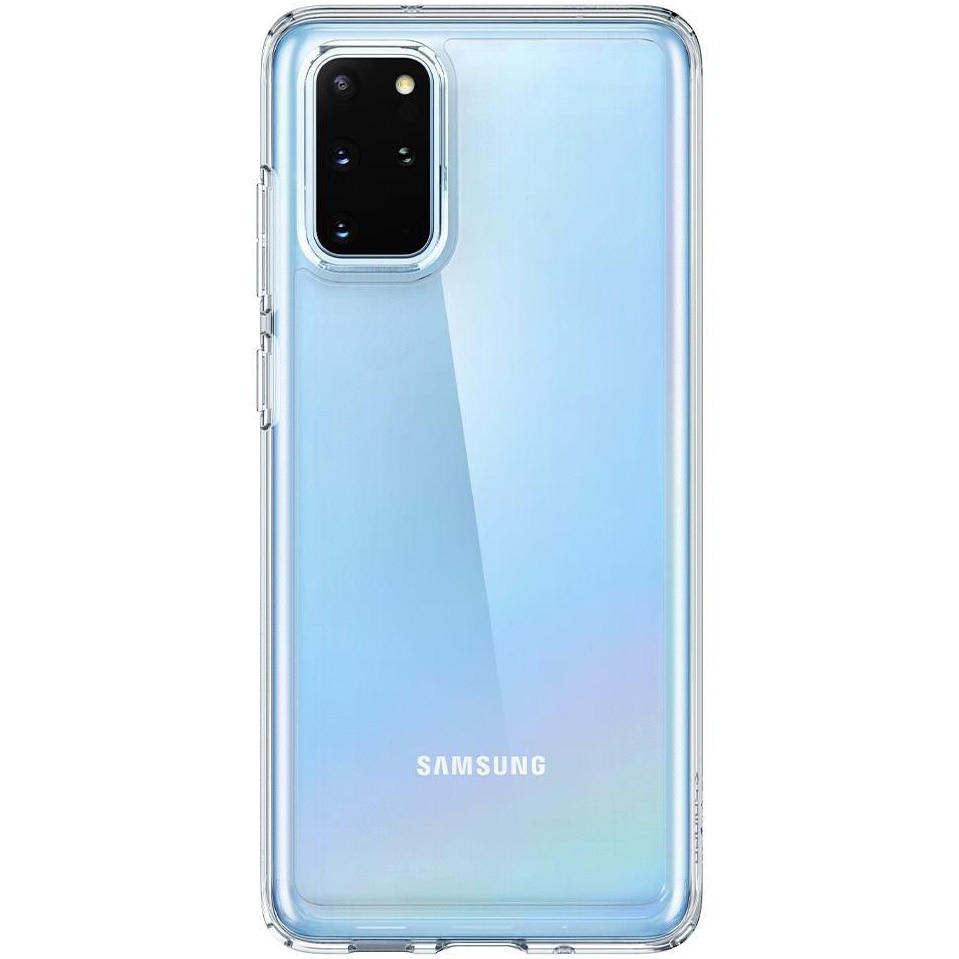 Husa de protectie Spigen Crystal Hybrid pentru Samsung Galaxy S20 Plus, Crystal Clear