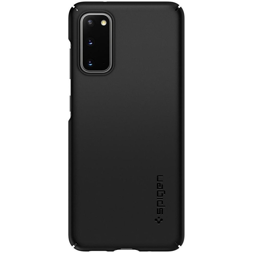Husa de protectie Spigen Thin Fit pentru Samsung Galaxy S20, Black