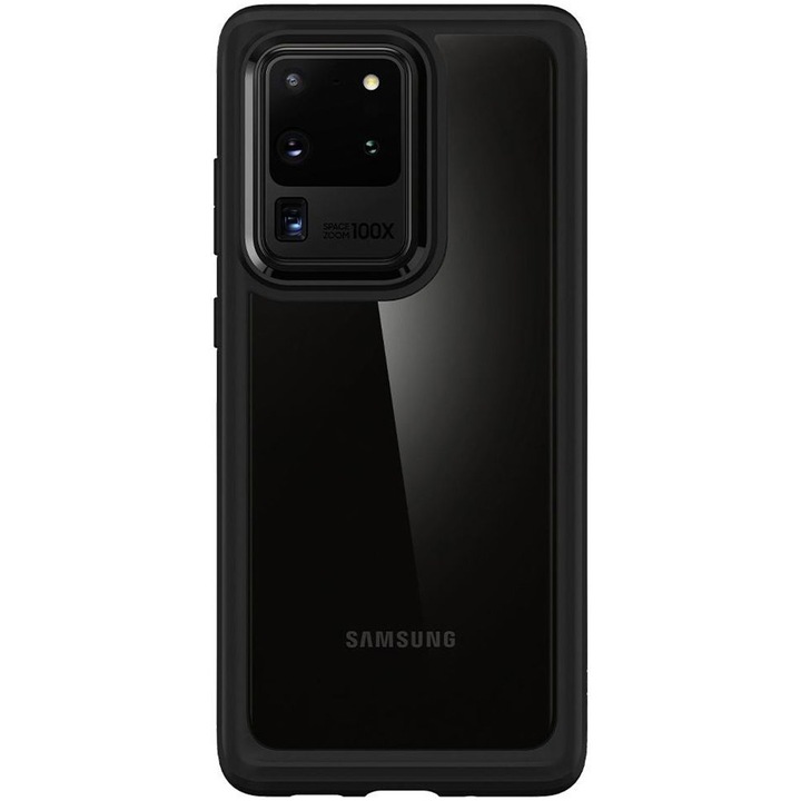Калъф Spigen Ultra Hybrid за Samsung Galaxy S20 Ultra, Black
