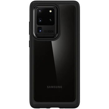 Husa de protectie Spigen Ultra Hybrid pentru Samsung Galaxy S20 Ultra, Black