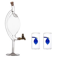sticla forma pruna cu robinet 500 ml si 2 paharute cu pruna colorata la interior imagen 5_2_
0