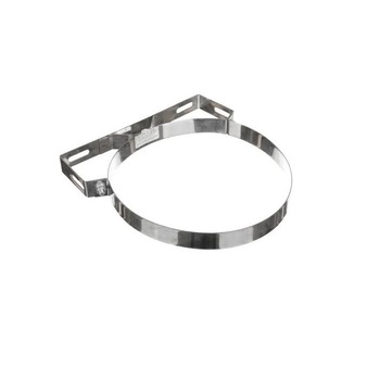 Colier din inox Fornello, diametru 120 mm, pentru centrale pe lemn carbune si peleti Colier din inox Fornello, diametru 120 mm, pentru centrale pe lemn carbune si peleti