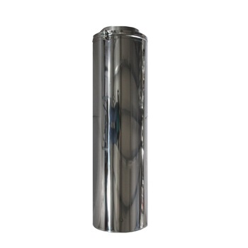 Element din inox la 1 metru inaltime Fornello, diametru interior 120 mm, pentru centrale pe lemn, carbune si peleti Element din inox la 1 metru inaltime Fornello, diametru interior 120 mm, pentru centrale pe lemn, carbune si peleti