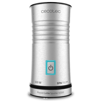 Aparat pentru spumarea laptelui Cecotec Power Latte Spume 4000, interior antiaderent, 500W Aparat pentru spumarea laptelui Cecotec Power Latte Spume 4000, interior antiaderent, 500W