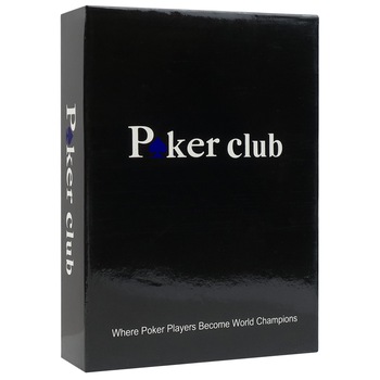 Carti de joc profesionale POKER CLUB albastru, ClauM Carti de joc profesionale POKER CLUB albastru, ClauM