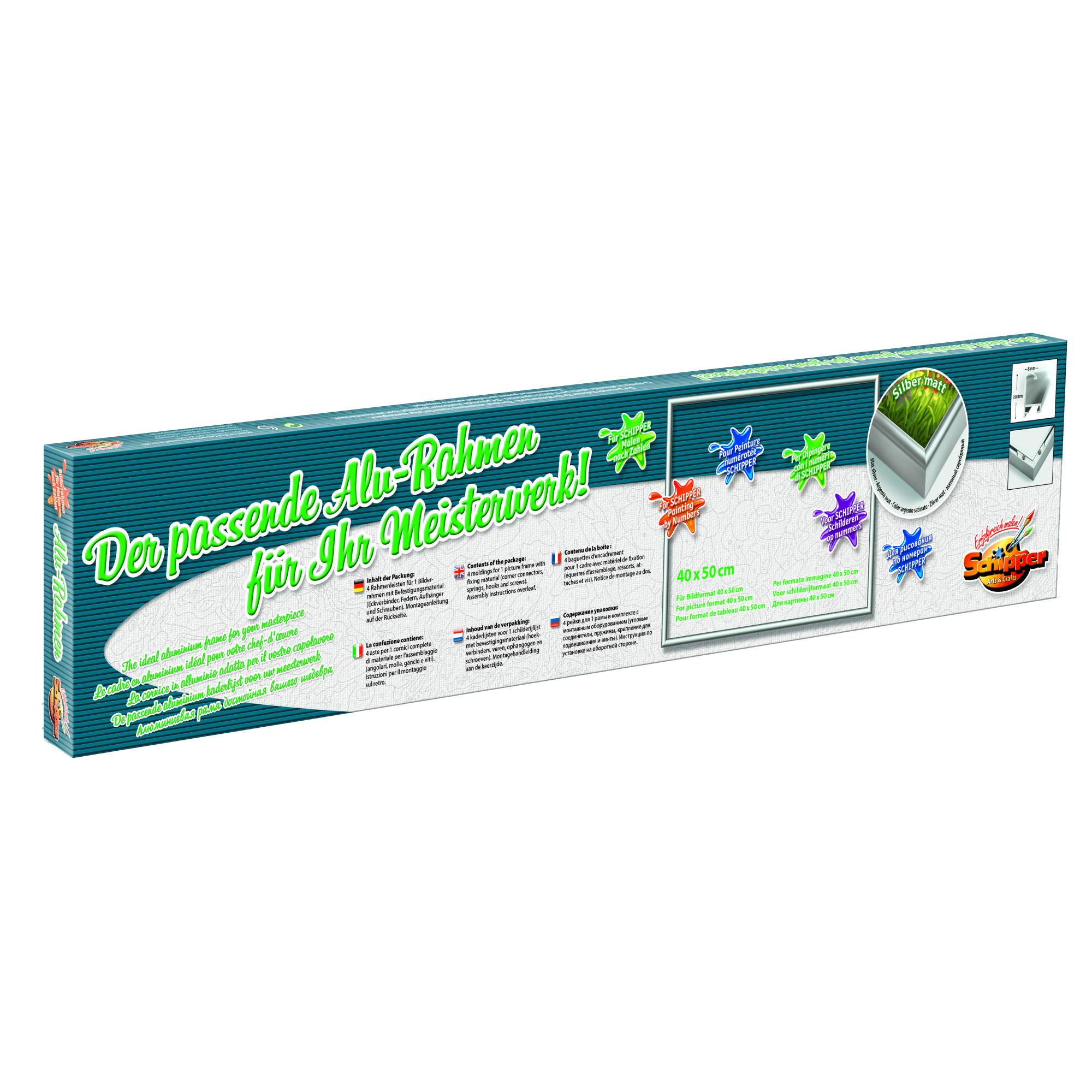 Rama aluminiu Schipper - Mat Silver, 40 x 50 cm
