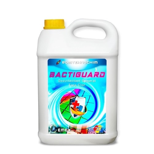Dezinfectant Biocid Emex Bactiguard , fara clor, Set 4 bidoane x 5L