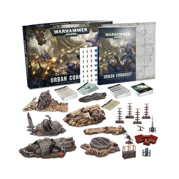 Modele Warhammer 40k, Games Workshop, Set Accesorii Teren, Urban Conquest Modele Warhammer 40k, Games Workshop, Set Accesorii Teren, Urban Conquest