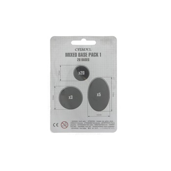 Baze Rotunde pentru Miniaturi Warhammer 40k, Citadel, Mixed Base Pack 2 Baze Rotunde pentru Miniaturi Warhammer 40k, Citadel, Mixed Base Pack 2