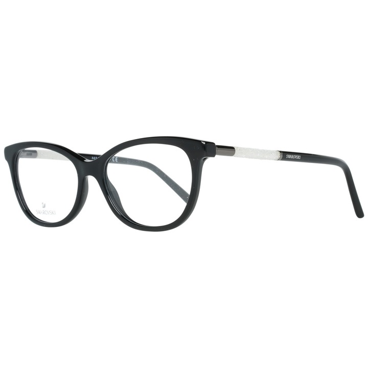 Дамски рамки за очила Swarovski, SK5211 54001, Черeн