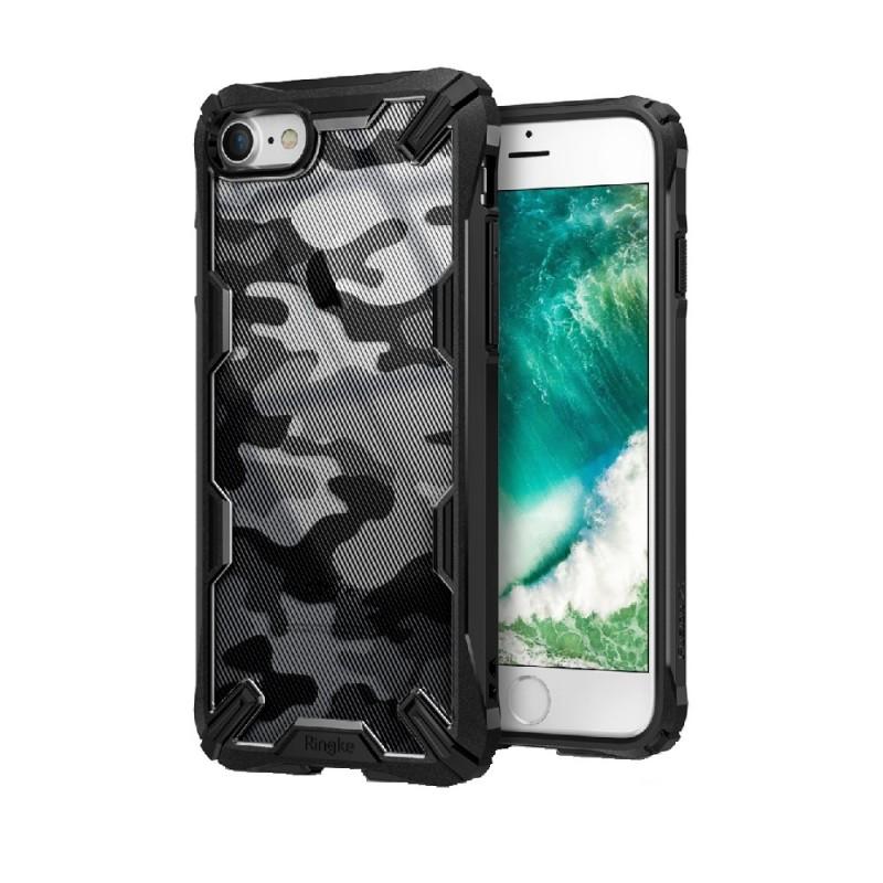 Carcasa Ringke Fusion X iPhone 7/8/SE (2020) Camo Black