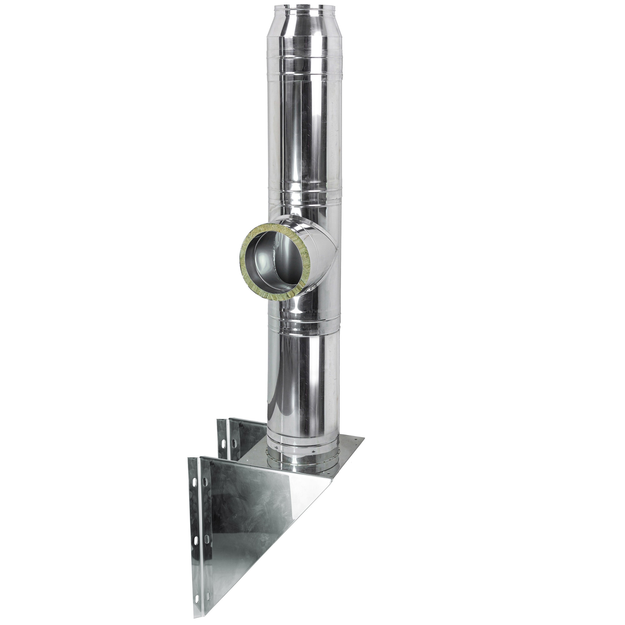 Sistem cos de fum profesional inox - KaminINOX Primo 5m 160mm 90G / pornire consola - pachet complet