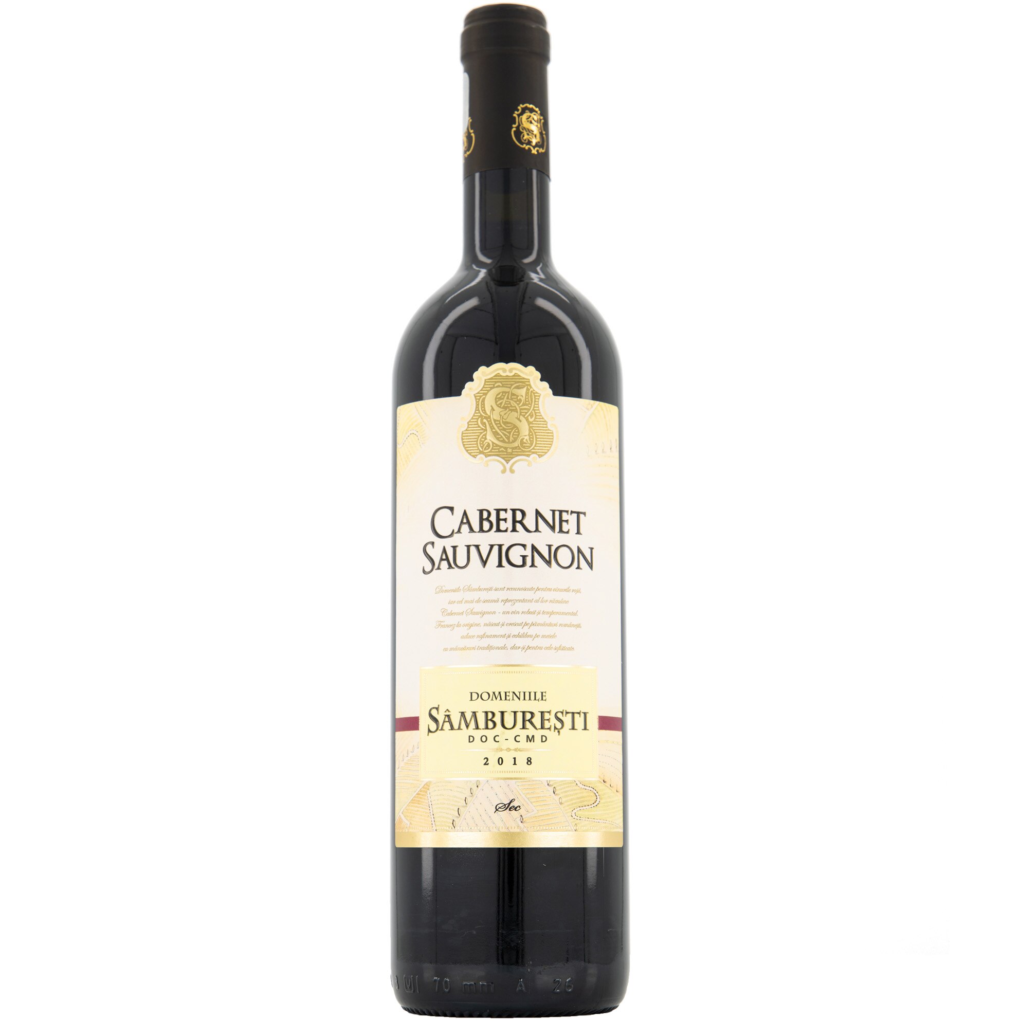 Vin Rosu Domeniile Samburesti Cabernet Sauvignon, 0.75l