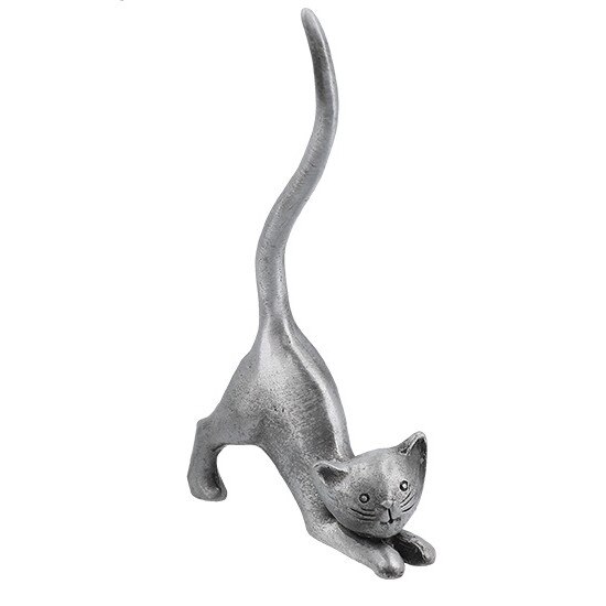 Figurina, o pisica, care se intinde