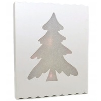 tablou brad cu iluminare 8 leduri alb imagen 40_2_
0
