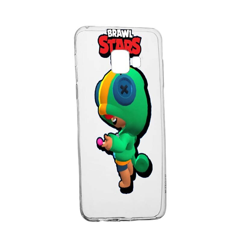 Husa Brawl Stars Leon, pentru Samsung Galaxy Xcover 4, rezistenta la uzura, anti-alunecare, din silicon Premium, 648