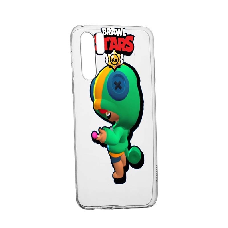 Husa Brawl Stars Leon, pentru Samsung Galaxy Note 10 Plus, rezistenta la uzura, anti-alunecare, din silicon Premium, 648