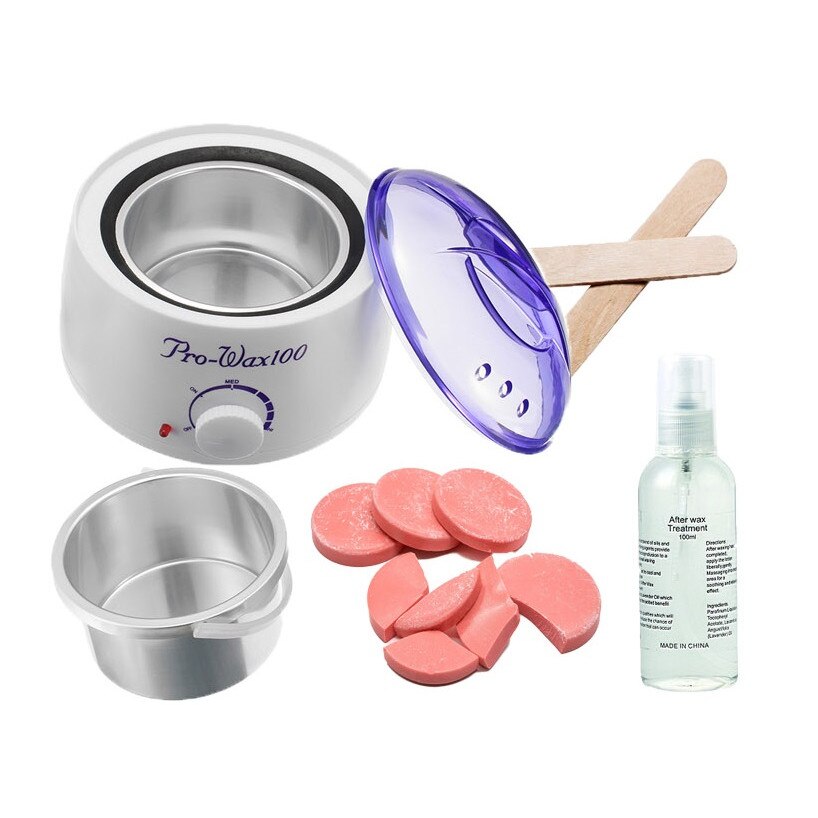 Kit Epilare Nr 708 cu Ceara Epilare Traditionala Discuri Refolosibila - Trandafir